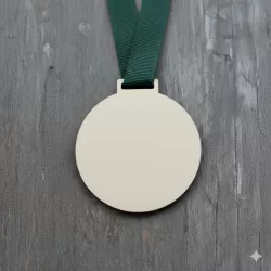 Medal okrągły 10x10 cm - pusty